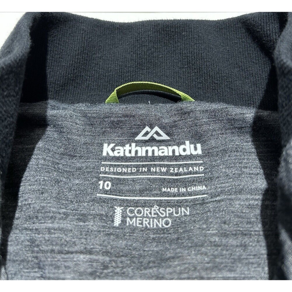 Kathmandu Women’s Quilted Jacket Size 10 Outdoor Long Sleeve Coat Casual EUC - Picture 10 of 10